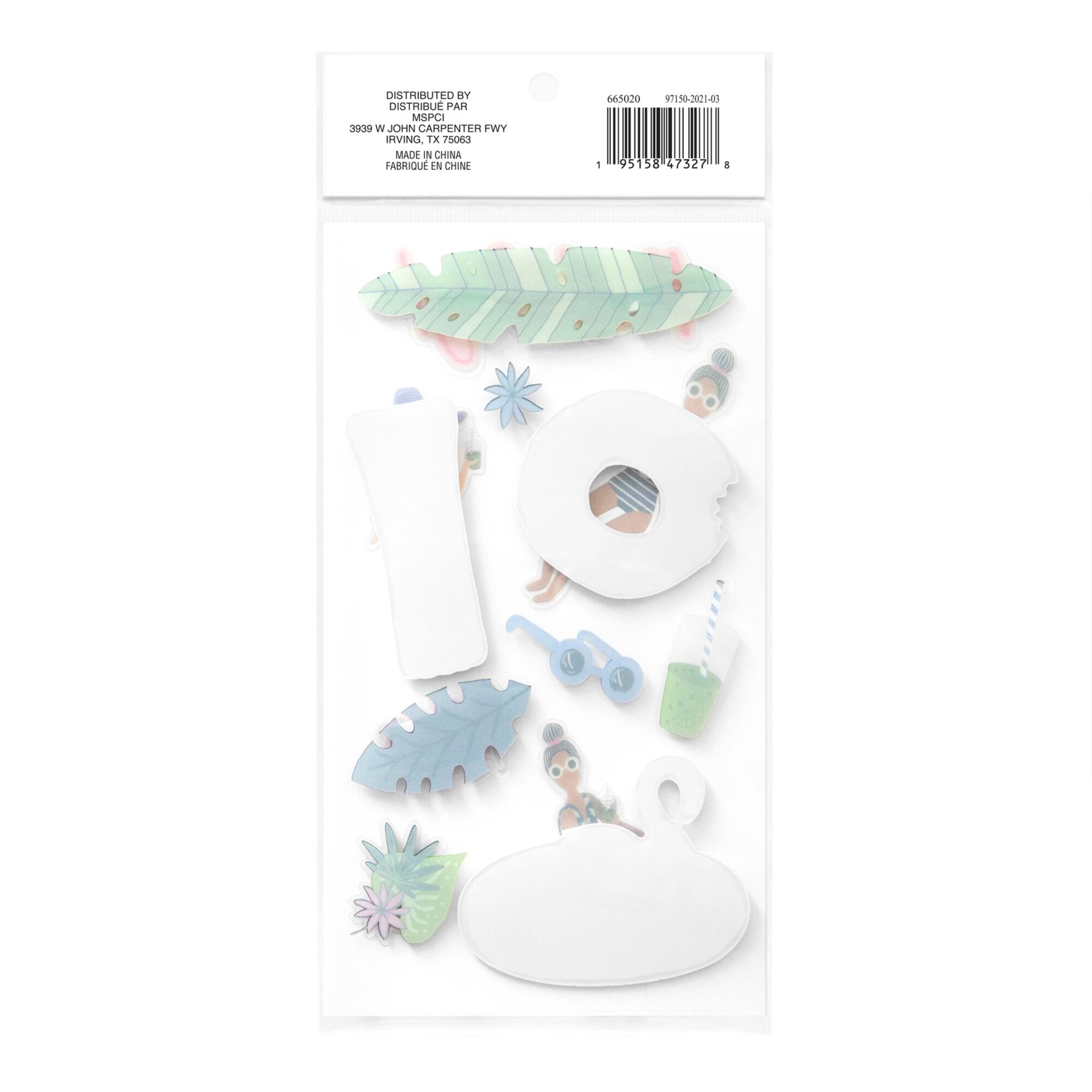 Pool Days Dimensional Stickers by Recollections™